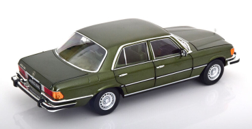 Norev 183972 Mercedes-Benz 350 SE W116 1973 dunkelgrün metallic 1:18 US-Version limitiert 1/1000 Modellauto