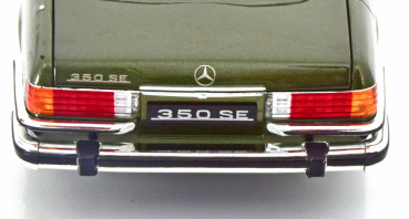 Norev 183972 Mercedes-Benz 350 SE W116 1973 dunkelgrün metallic 1:18 US-Version limitiert 1/1000 Modellauto