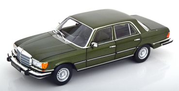 Norev 183972 Mercedes-Benz 350 SE W116 1973 dunkelgrün metallic 1:18 US-Version limitiert 1/1000 Modellauto