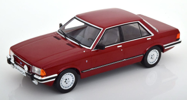 MCG Ford Granada MKII 2.8 Ghia 1982 dunkel rot metallic 1:18 Modellauto 18401