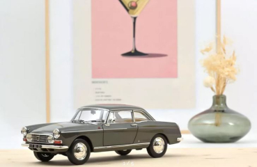 Peugeot 404 1967 graphite grau 1:18 Modelcar Norev 184834