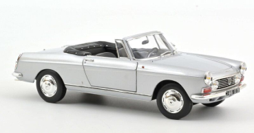Peugeot 404 1967 silber 1:18 Modelcar Norev 184835 Oldtimer