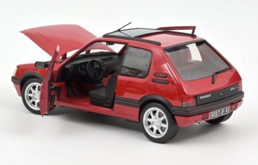 Norev 184848 Peugeot 205 1.9 GTI PTS Rims 1991 rot 1:18 Modellauto