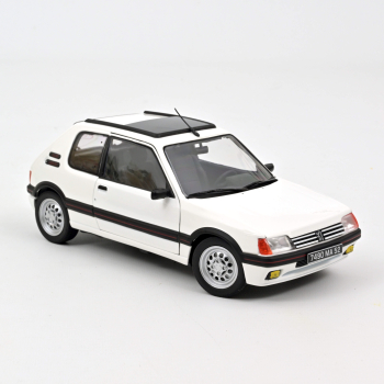 Norev 184849 Peugeot 205 1.6 GTI 198 white 1:18 Modellauto