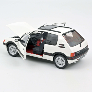 Norev 184849 Peugeot 205 1.6 GTI 198 white 1:18 Modellauto