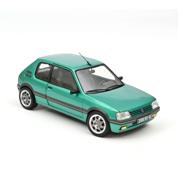 Norev 184850 Peugeot 205 GTI Griffe - grün metallic 1:18 Modellauto