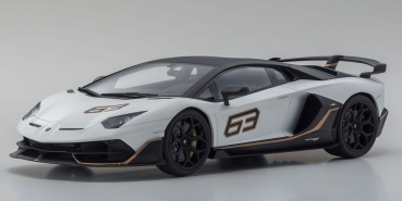 Kyosho KSR18512W Lamborghini Aventador SVJ 63 weiss 1:18 limitiert 1/500 Modellauto