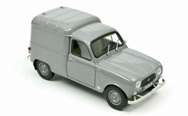 Norev 185190 Renault 4 Fourgonnette 1965 grey 1:18 Modellauto