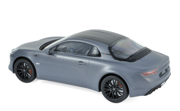 Norev 185313 Alpine A110S 2019 matt grau carbon Dach 1:18 Modellauto