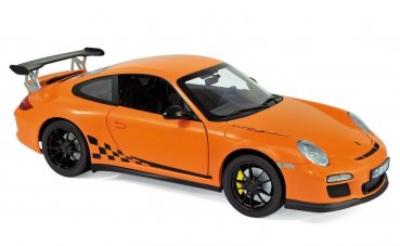 Norev 187562 Porsche 911 GT3 RS 997 orange 1:18 Modellauto