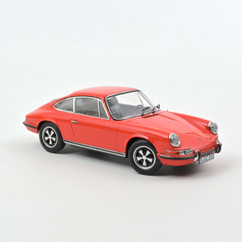 Norev 187628 Porsche 911 E 1970 orange 1:18 Modellauto