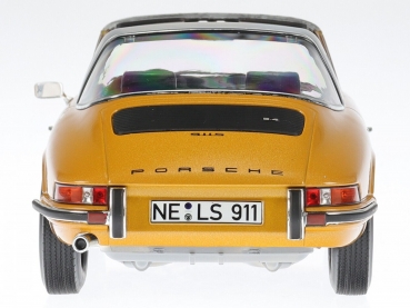 Norev 187629 Porsche 911 S Targa 2.4 1973 gold metallic 1:18 limitiert 1/1000 Modellauto