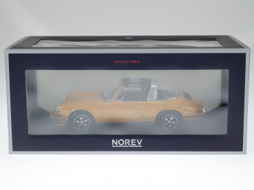 Norev 187629 Porsche 911 S Targa 2.4 1973 gold metallic 1:18 limitiert 1/1000 Modellauto