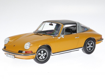 Norev 187629 Porsche 911 S Targa 2.4 1973 gold metallic 1:18 limitiert 1/1000 Modellauto