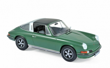 Norev 187632 Porsche 911 S Targa 1973 green 1:18 Modellauto