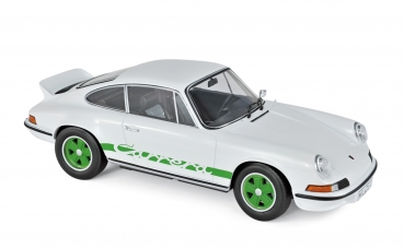 Norev 187636 Porsche 911 2.7 RS Touring 1973 weiss grün 1:18 Modellauto