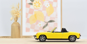 Norev 187689 VW Porsche 914-6 gelb 1973 1:18 Modellauto