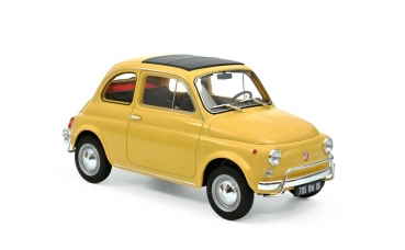 Norev 187772 Fiat 500 L 1968 gelb 1:18 Modellauto