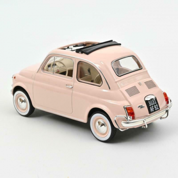 Norev 187774 Fiat 500 L 1968 pink with special birth pack 1:18 Modellauto