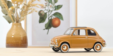 Norev 187775 Fiat 500 L 1969 positano gelb 1:18 Modellauto