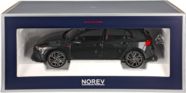 Preview: Norev 188591 Volkswagen Golf VIII GTI MK8 2019 schwarz 1:18 Modellauto VW