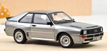 Norev 188312 AUDI SPORT QUATTRO 1985 grey metallic 1:18 Modelcar limited edition 1/300