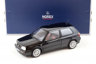 Norev VW Golf III GTI 1996 black metallic 1:18 Volkswagen 188415 Modelcar