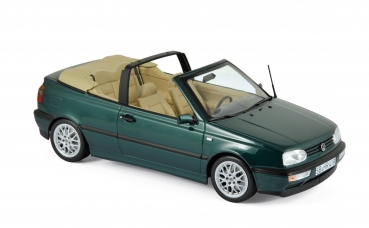 Norev Volkswagen Golf III Cabriolet 1995 - Blue Green metallic 1:18 - 188431