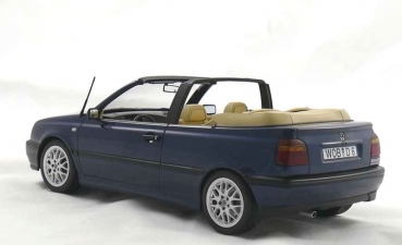 Norev 188434 Volkswagen VW Golf III Cabriolet 1995 dunkel blau 1:18 limitiert 1/1000 Modellauto