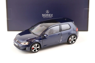 Norev 188552 Volkswagen Golf VII 7 GTI 2013 blau metallic 1:18 MK7 Modellauto limitiert 1/200