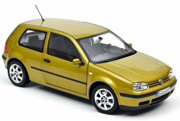 Norev 188572 Volkswagen Golf IV 4 GTI 2002 yellow-metallic 1:18 limitiert 1/200 Modellauto VW