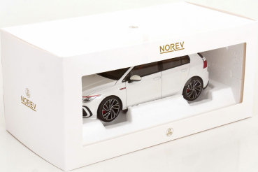 Volkswagen Golf VIII 8 GTI CD 2021 weiss 1:18 Modellauto Norev VW 188593
