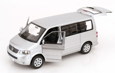 VW T5 2003 Multivan 1:18 silver Norev limited 1/1000 modelcar Volkswagen