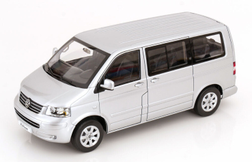 VW T5 2003 Multivan 1:18 silver Norev limited 1/1000 modelcar Volkswagen
