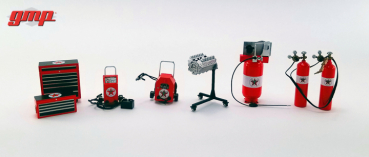 GMP Werkstatt-Zubehör Shop Tool Set Texaco 1:18 - 18870