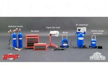 GMP Werkstatt-Zubehör Shop Tool Set binfort tools 1:18 - 18938 Diorama