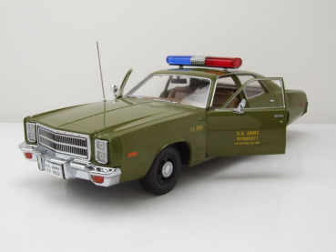 Preview: Greenlight Plmouth Fury 1977 The A-Team Filmfahrzeug 1:18 Modelcar 19053 u.s. army colonel roderick decker