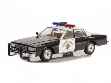 Greenlight 1989 Chevrolet Caprice Police California Highway Patrol 1:18 Modelcar 19108