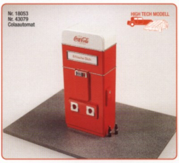 Hightech 18053 Cola-Automat 1:18 Bausatz Modellbau Diorama