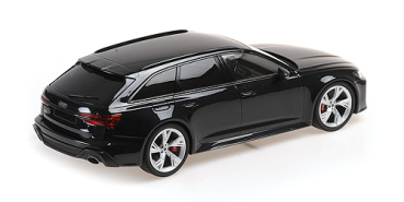 Minichamps 155018014 Audi RS6 C8 Avant 2019 schwarz 1:18 limitiert 1/336 RS 6 Modellauto