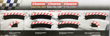 Carrera DIGITAL 124 + 132 + Evolution Außenrandstreifen für Kurve 2/30 Grad 20562