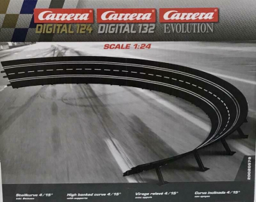Carrera DIGITAL 124 +132 Evolution 12x Steilkurven 4/15° Schienen 20579