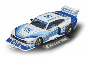 Carrera DIGITAL 124 Ford Capri Zakspeed Turbo Sachs Sporting No.52 Slotcar 1:24 23910