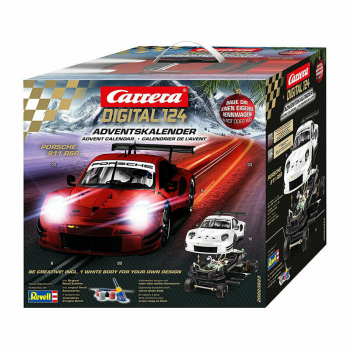 Carrera DIGITAL 124 Porsche 911 RSR Adventskalender Bausatz Slotcar 1:24 23923