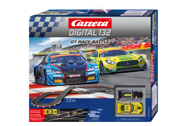 Carrera DIGITAL 132 GT Race Battle 30011 Rennbahn Mercedes-AMG + BMW M6 GT3