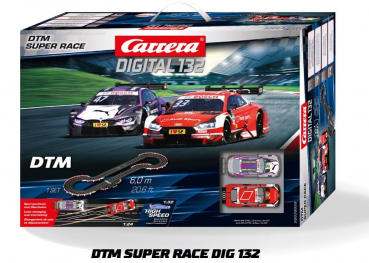 Carrera DIGITAL 132 DTM Super Race Black Friday Set 2022 limitiertes Sonderset für den Fachhandel