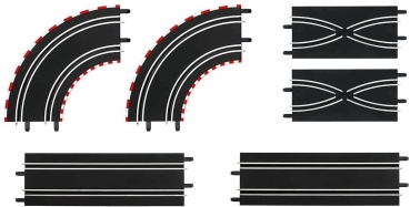 Carrera GO!!! Plus DIG143 Digital 143 1:43 Ausbauset 1 Schienen 61600