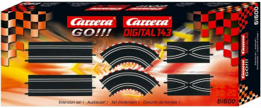 Carrera GO!!! Plus DIG143 Digital 143 1:43 Ausbauset 1 Schienen 61600
