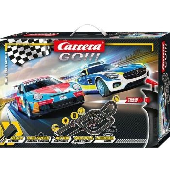 Carrera GO!!! High Speed Action 1:43 Rennbahn 1:43 62538