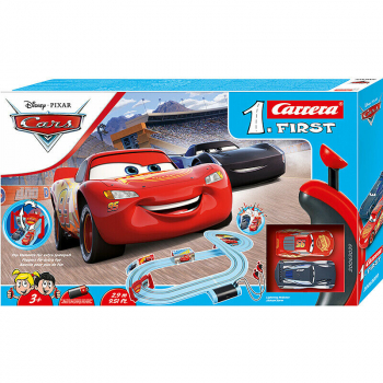 Carrera 1.First 63039 Disney·Pixar Cars - Piston Cup -  Rennbahn mit 2 Autos